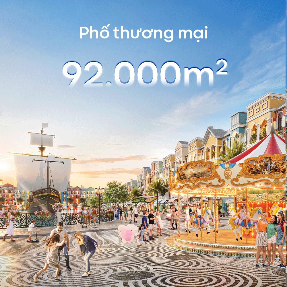 PHỐ THương MẠI 92.000 M2