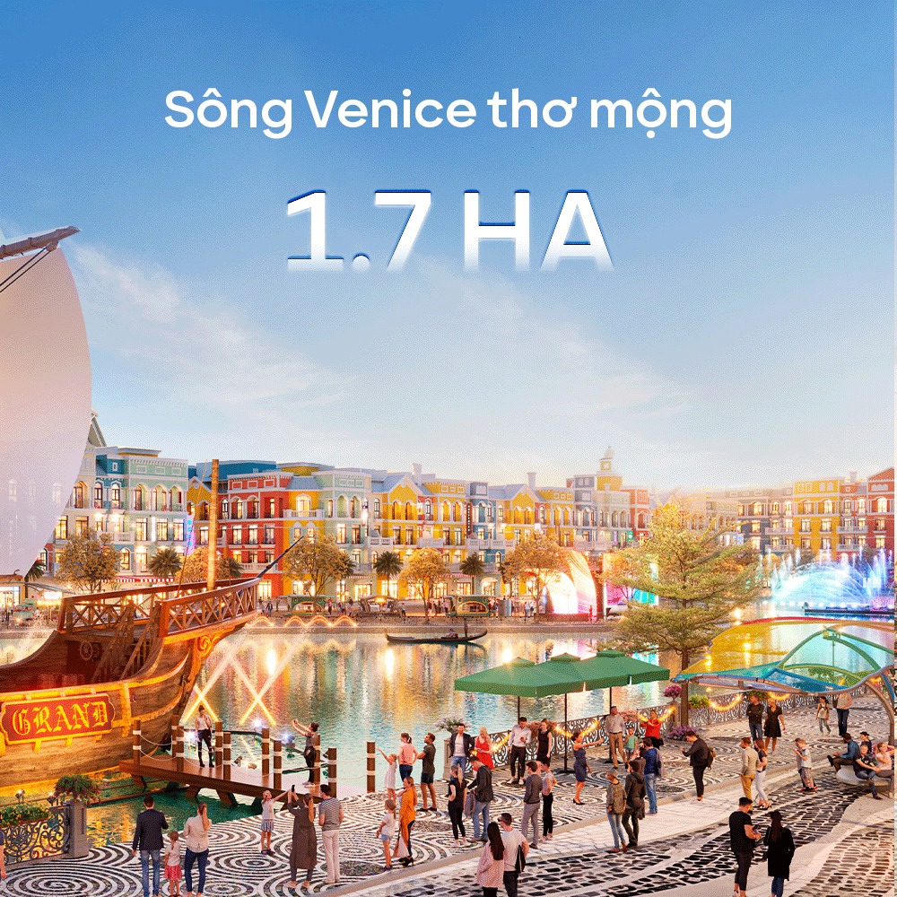 SÔNG VENICE THƠ MỘNG 1.7HA